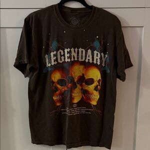 Legendary Brown Graphic T-Shirt from Zumiez